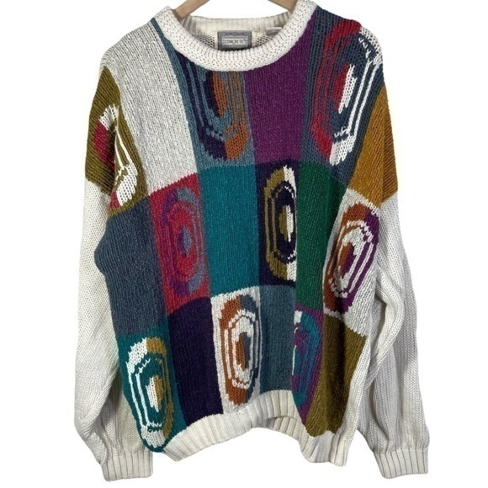 Vintage Concrete Men’s Sweater Top Size XL